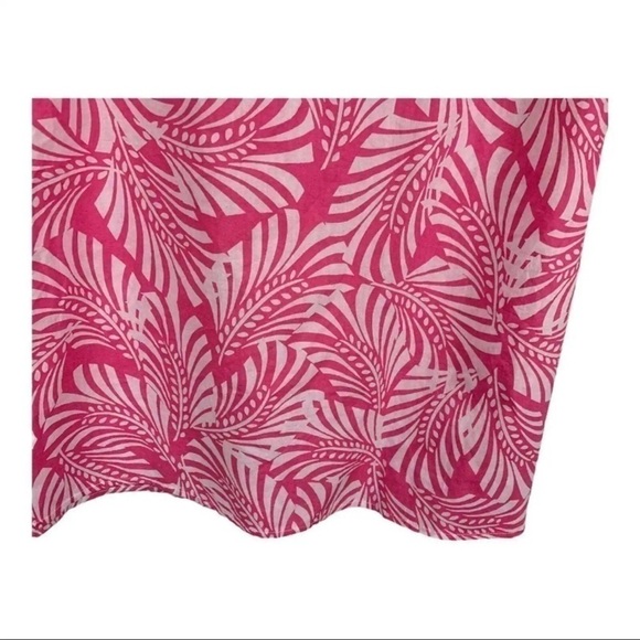 𝅺nwt Talbots Palm Print Tunic Top Blouse Women’s Size S - Picture 8 of 10